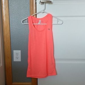 NWT Under Armour Neon Pink Tank Top